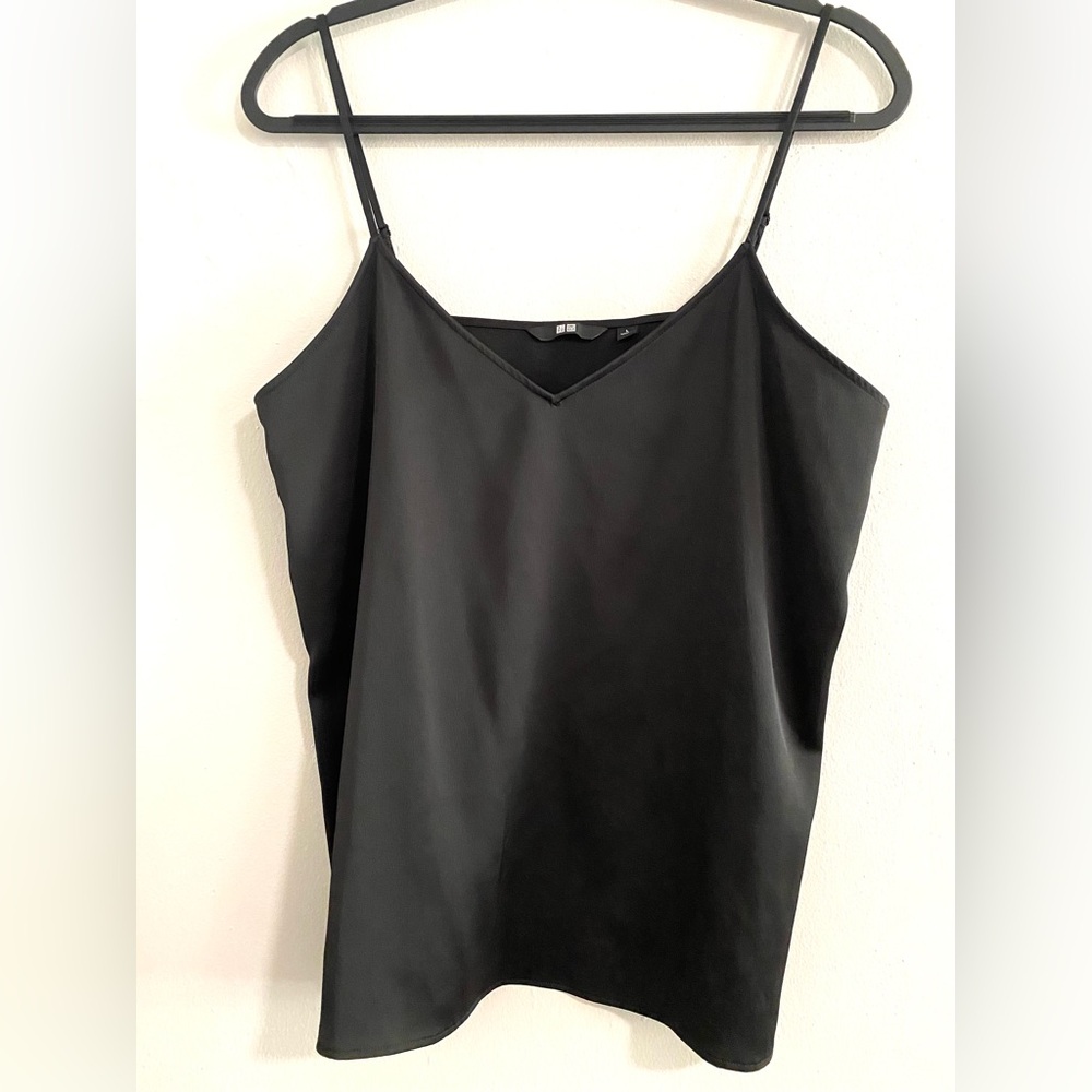 Black Satin Camisole